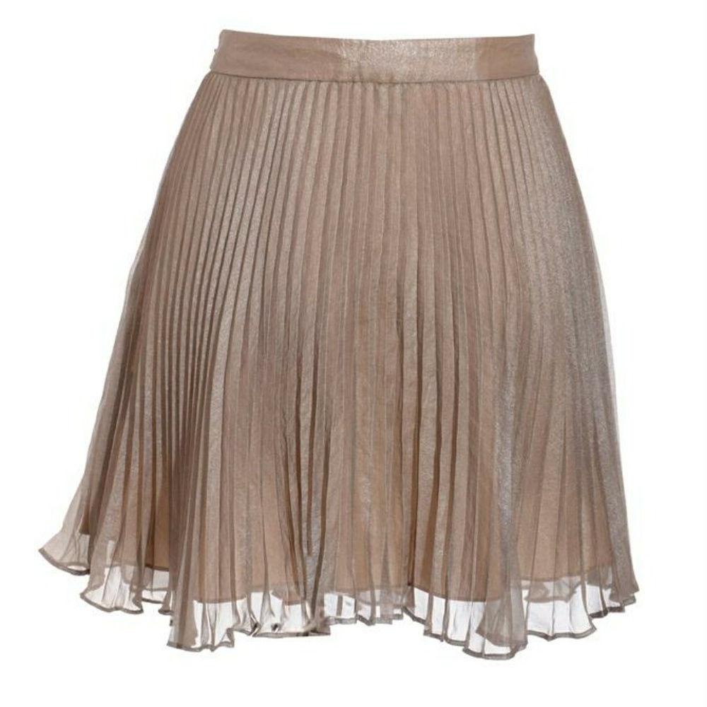 Club Monaco pleated mini skirt